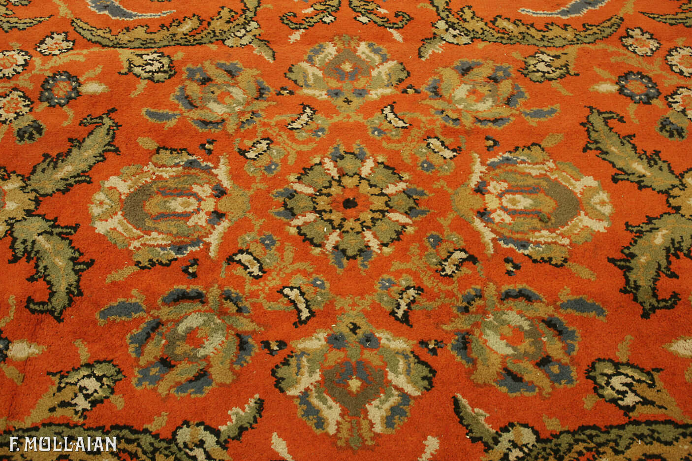 A Large Semi-Antique European Carpet n°:34580209